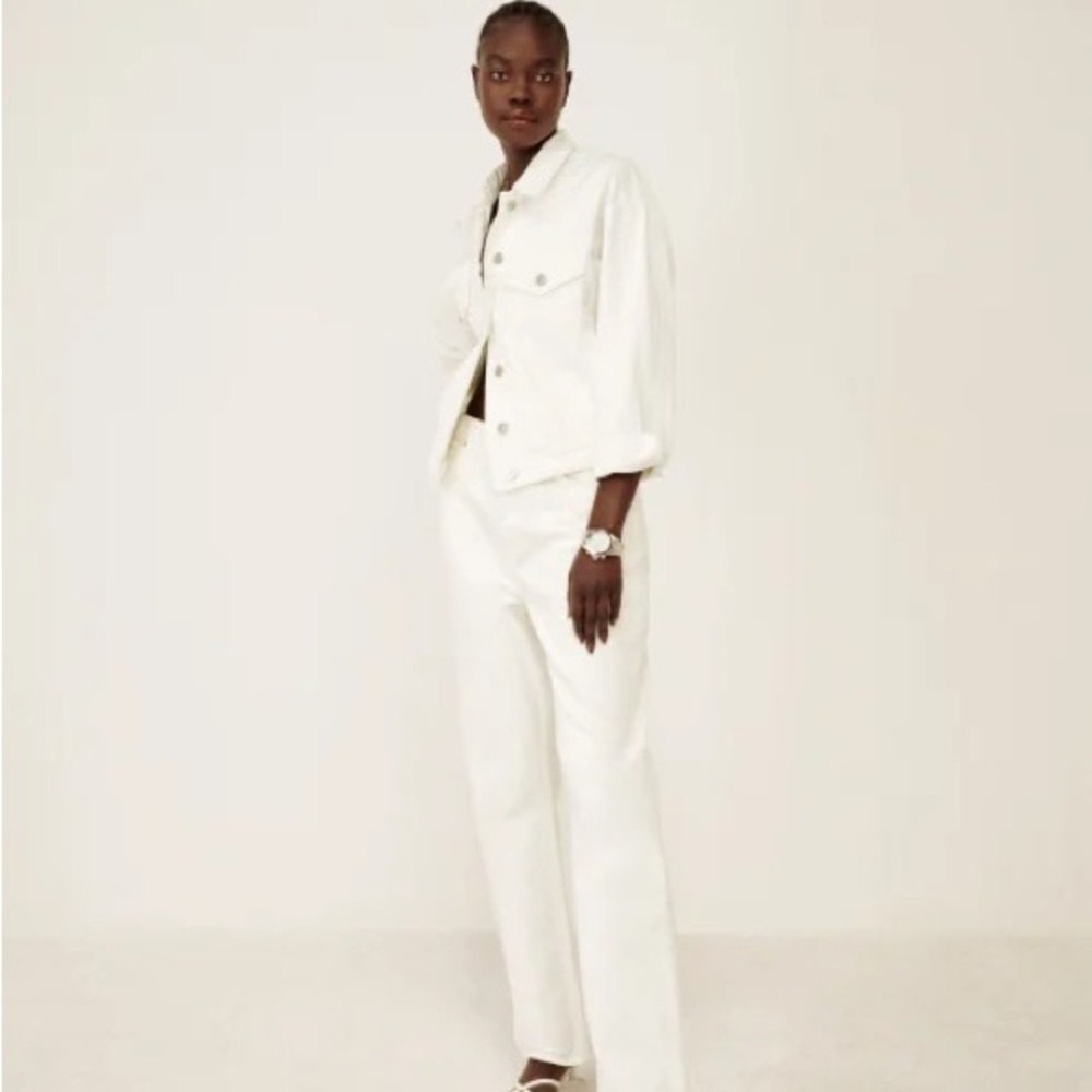 COPY - reformation cynthia high rise straight jeans